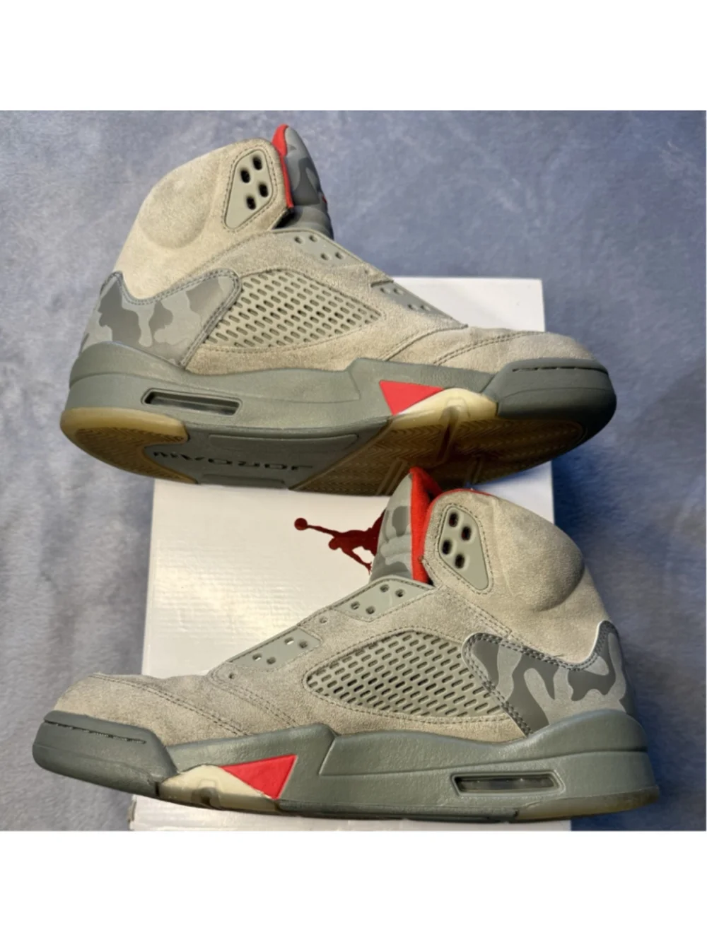 Air Jordan 5 P51 Camo Men’s Size 9 With The Original Box “2017”